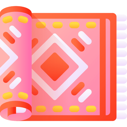 Carpet carpet decoration elegant icon
