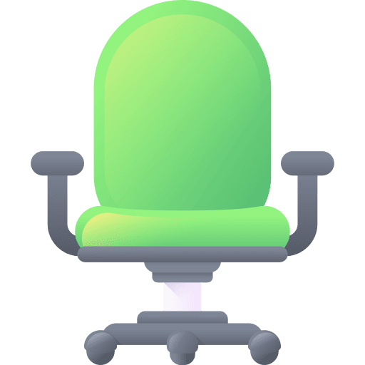 Office chair furniture and household office chair household icon