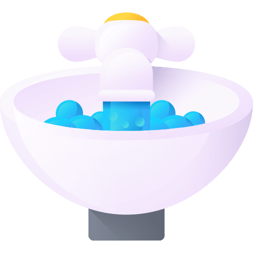 Sink tap faucet household icon