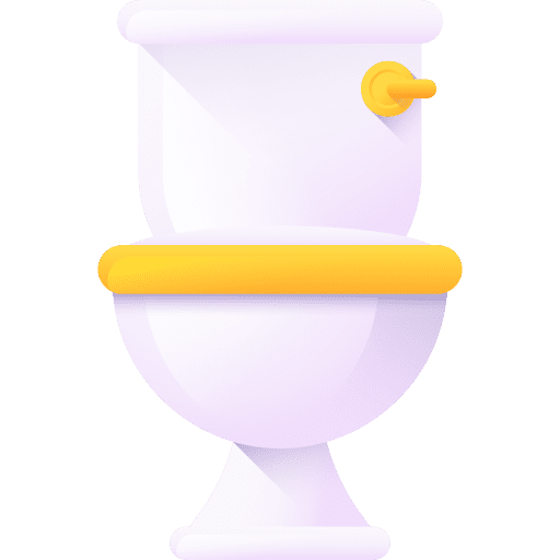 Toilet furniture and household clean washroom icon