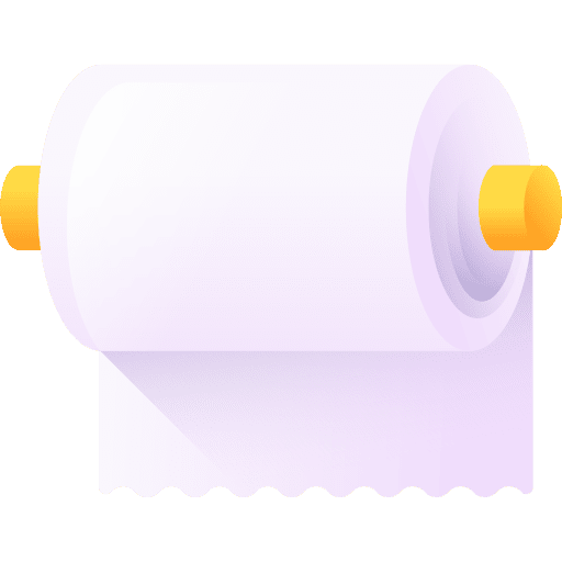 Toilet paper hygiene wipe toilet paper icon