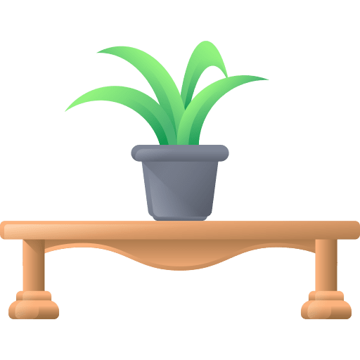 Table household decoration table icon