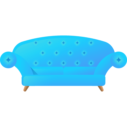 Sofa furniture relax furniture and household icon
