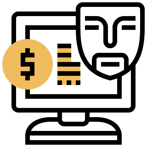 Cybercrime computer cybercrime hacker icon