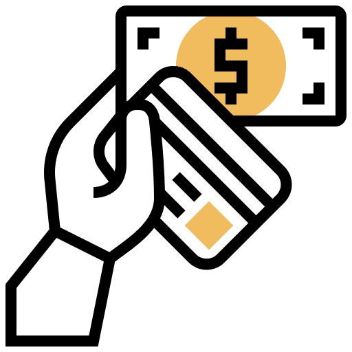 Debit card debit card payment business and finance icon