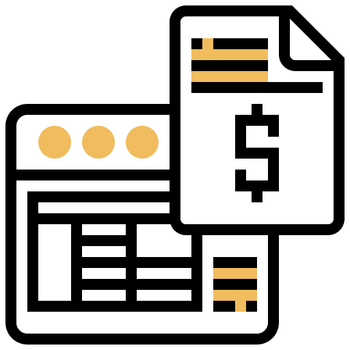 Invoice invoice bill payment icon