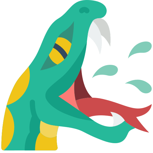 Snakes wild life cobra snake icon