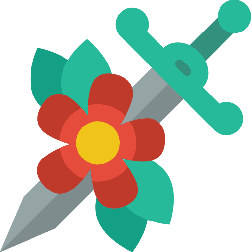 Dagger dagger flowers gardening icon