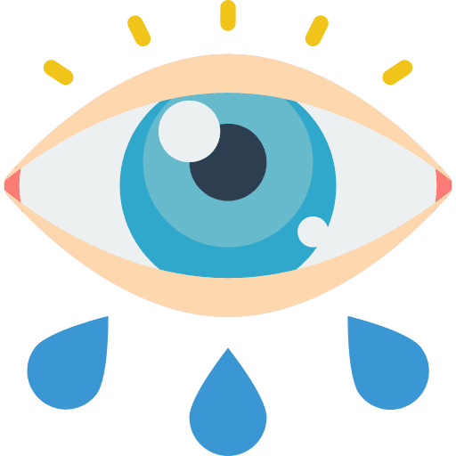 Eye blood art and design view icon