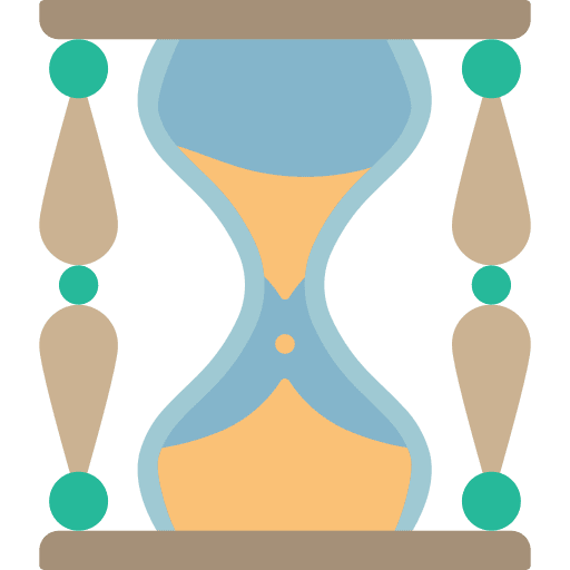 Hourglass hourglass art and design waiting icon