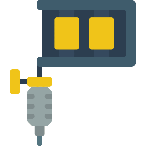 Tattoo machine tattoo machine ink icon