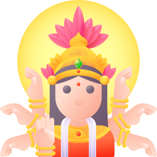 Durga god hindu cultures icon
