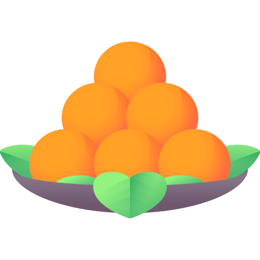 Ladoo food and restaurant india indian icon