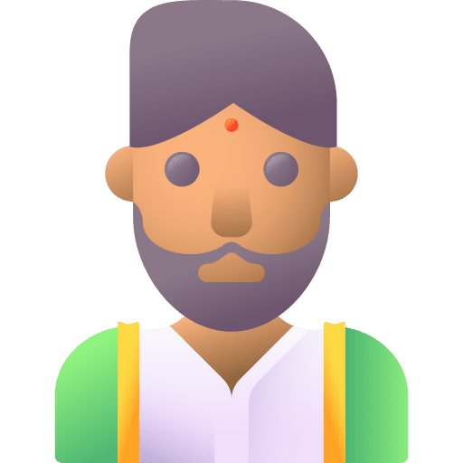 Indian avatar indian culture icon