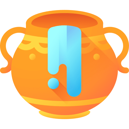 Water jar beverage liquid food and restaurant icon