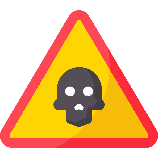 Danger warning sign alert danger icon