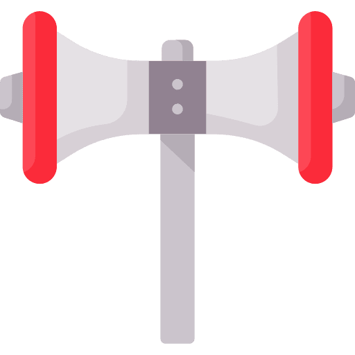 Alert alert danger megaphone icon