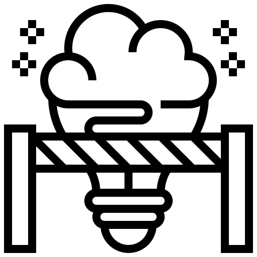 Problem solving idea innovation problem solving icon