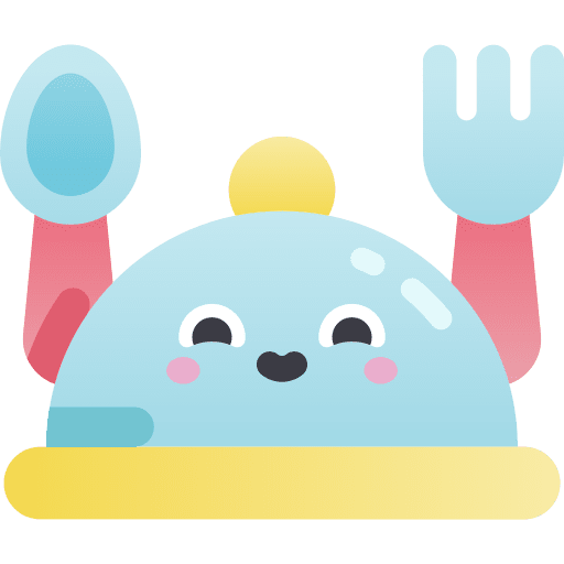 Meal cloche food and restaurant tray icon