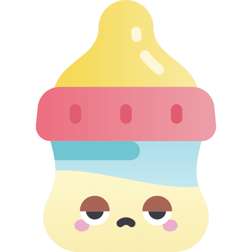 Baby bottle feeding bottle kid and baby baby bottle icon