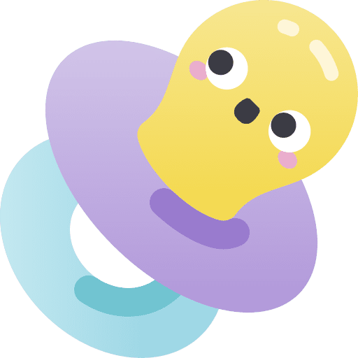 Pacifier childhood dummy motherhood icon