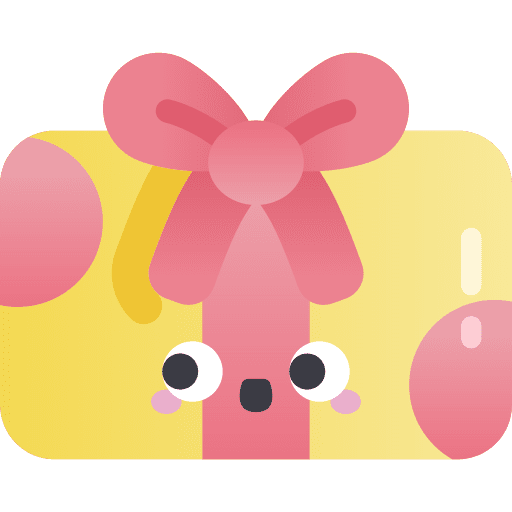 Present ribbon gift present icon