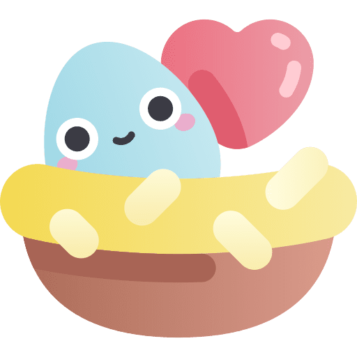 Bird bird nature nest icon