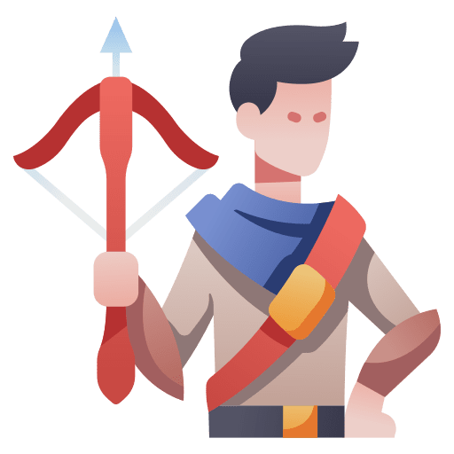 Crossbow rpg character avatar icon