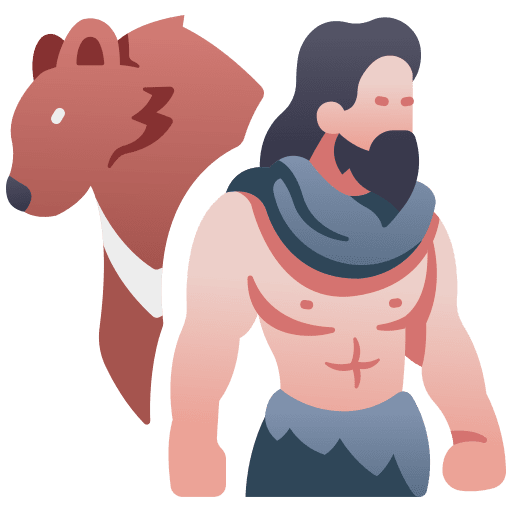 Druid gaming bear shaman icon