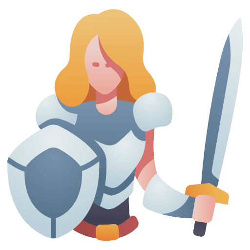 Knight fantasy weapon game icon