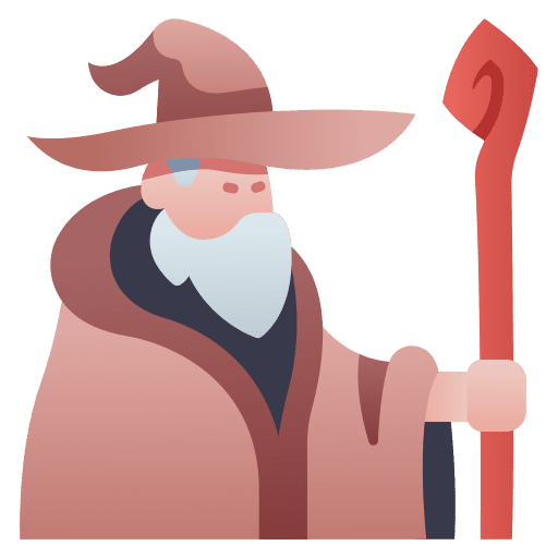 Wizard magician rpg avatar icon