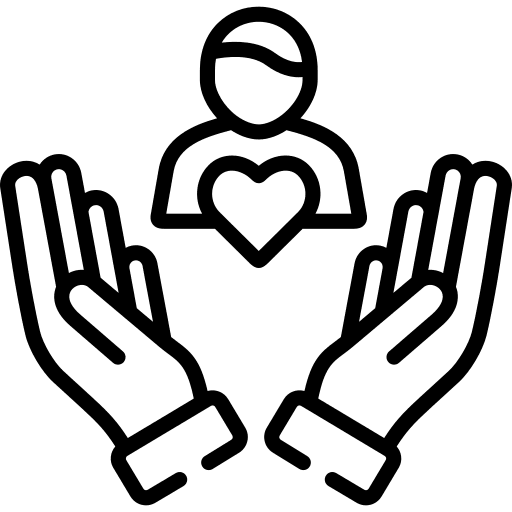 Care love care healthcare icon