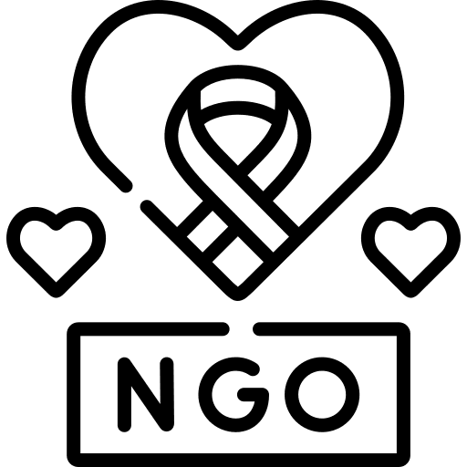 Ngo love heart ngo icon