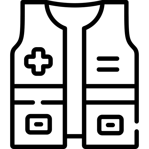 Vest miscellaneous doctor healthcare and medical icon