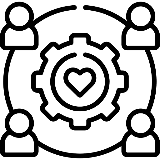 Work group together work team icon