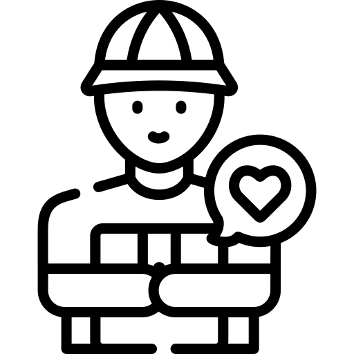 Delivery courier shipping and delivery occupation miscellaneous icon