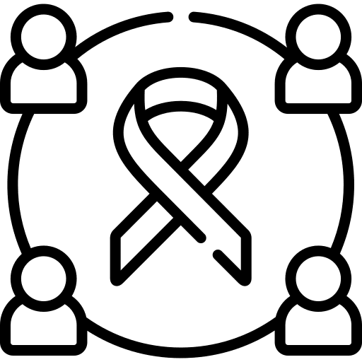 Solidarity assistance humanitarian awareness icon