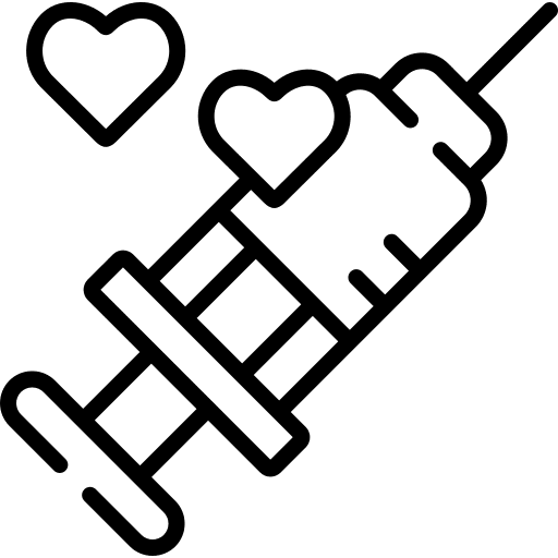 Injection miscellaneous syringe immunization icon