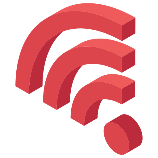 Wifi signal internet wifi connection coverage icon