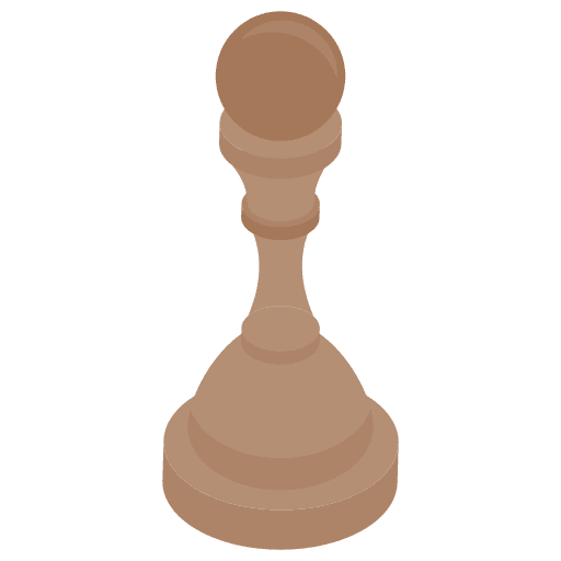 Chess piece strategy sports game icon
