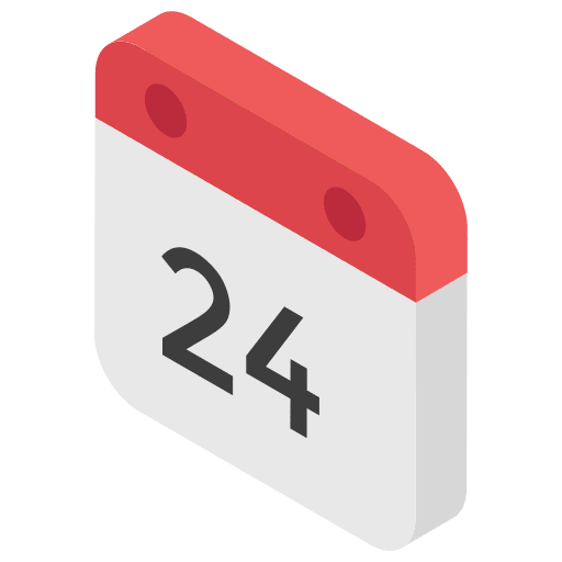 Calendar organization calendar administration icon