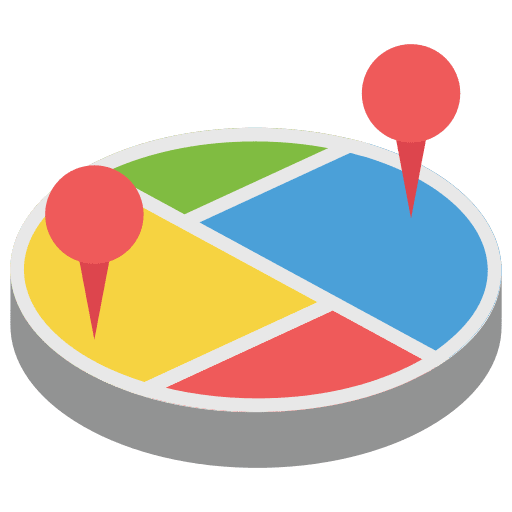 Navigation google maps location location pin icon