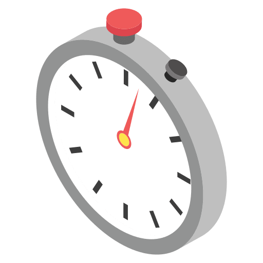 Stopwatch timer time time and date icon