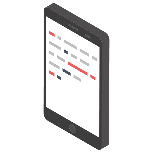 App development seo and web app development development icon