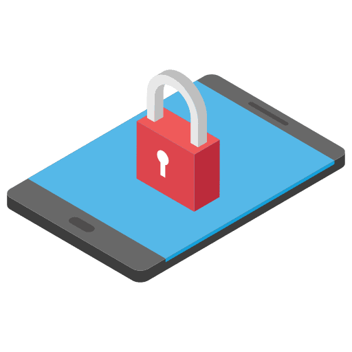 Mobile security mobile security system account icon