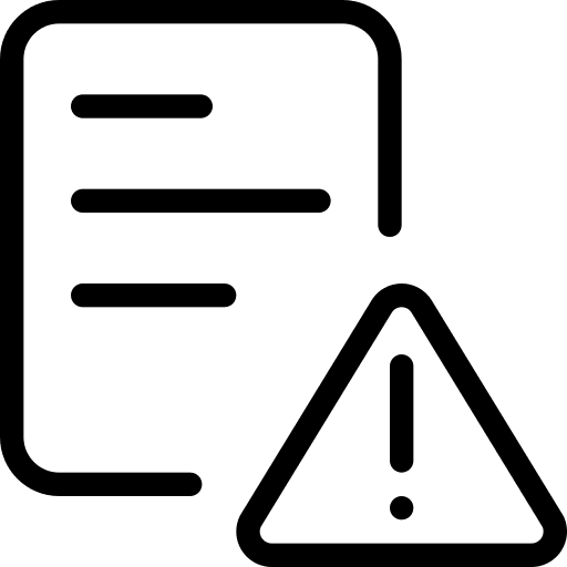 Error time and date calendar error icon