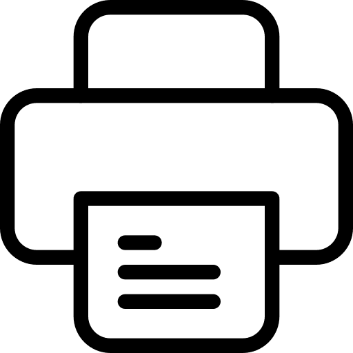 Printer print printing technology icon