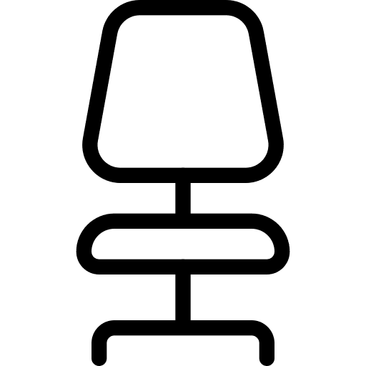 Office chair desk chair office icon