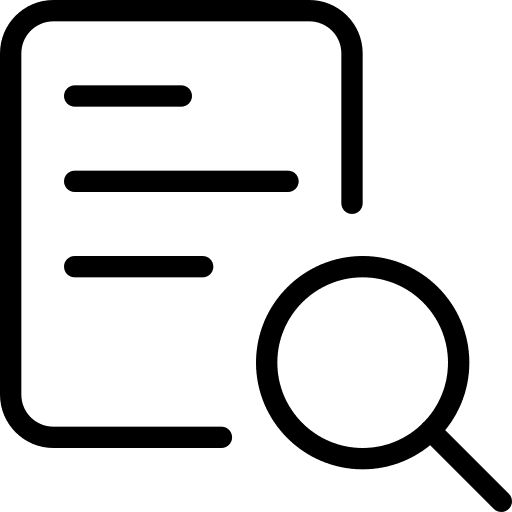 Search search organization design icon