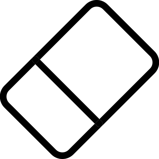 Eraser erase remove eraser icon